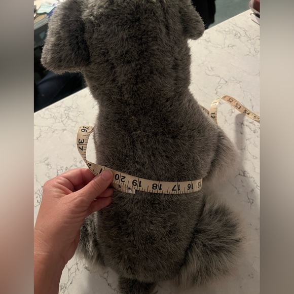 Vintage 1988 Dakin Soft Plush Terrier Schnauzer - Picture 8 of 8